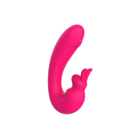 Vibromasseur 2 en 1 G-spot et C-spot USB Kala rose 